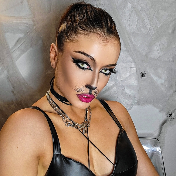 Faux Leather Dress - Picture 1 of 3